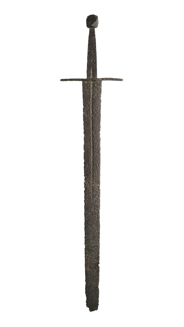 Rusty iron sword
