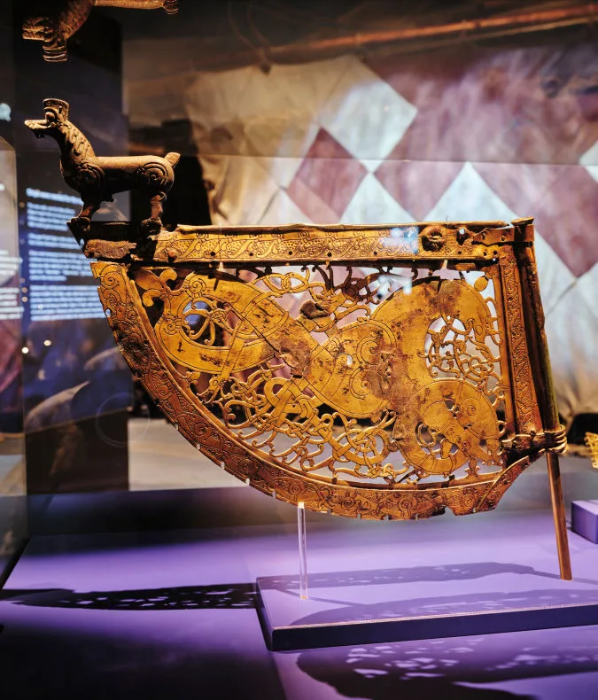 En vindflöjel i Vikingarnas värld.