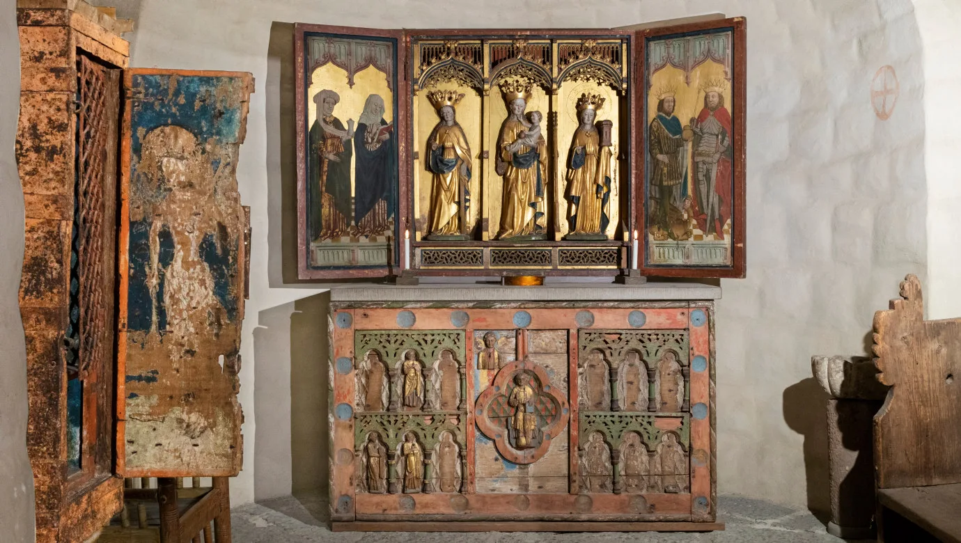Altarpiece from the museum
