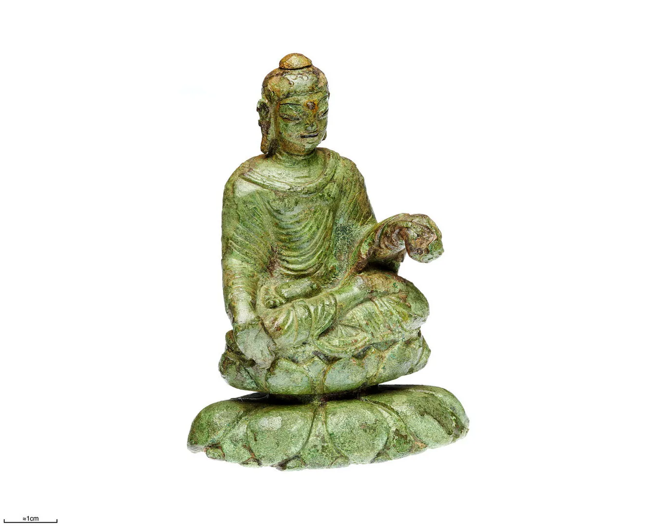 A Buddha figurine