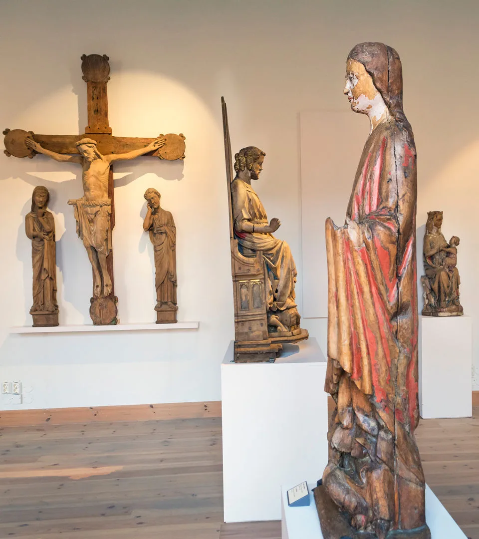 Föremål i utställningen Medeltida konst.