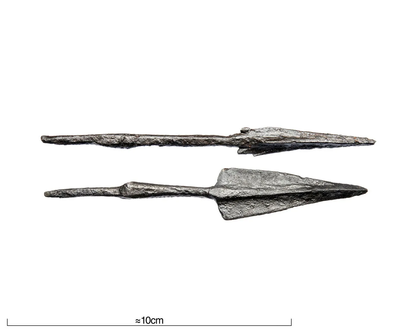 Two arrowheads