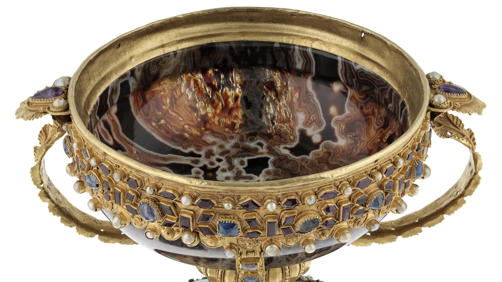 Insidan av Elisabethrelikvariet.