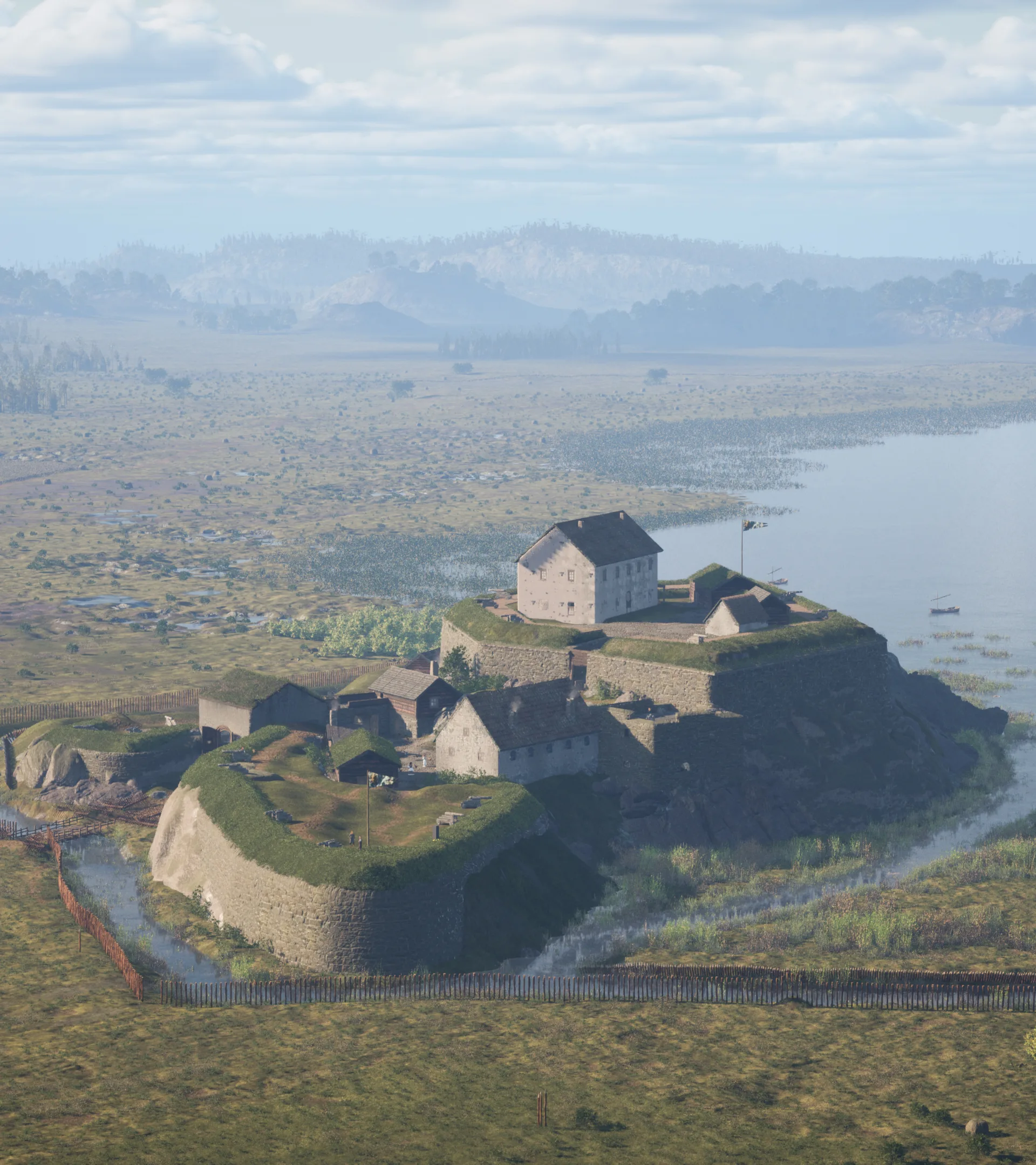 Digital rekonstruktion av en borg