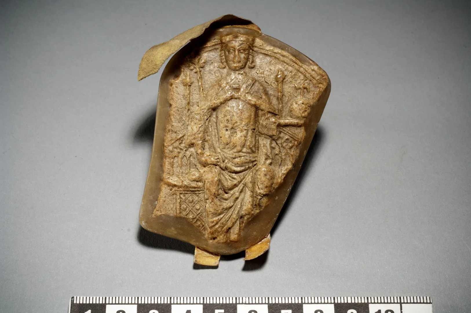 Sigill avbildandes en person