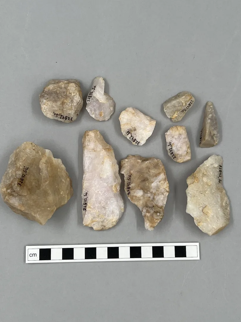 Quartz in different sizes