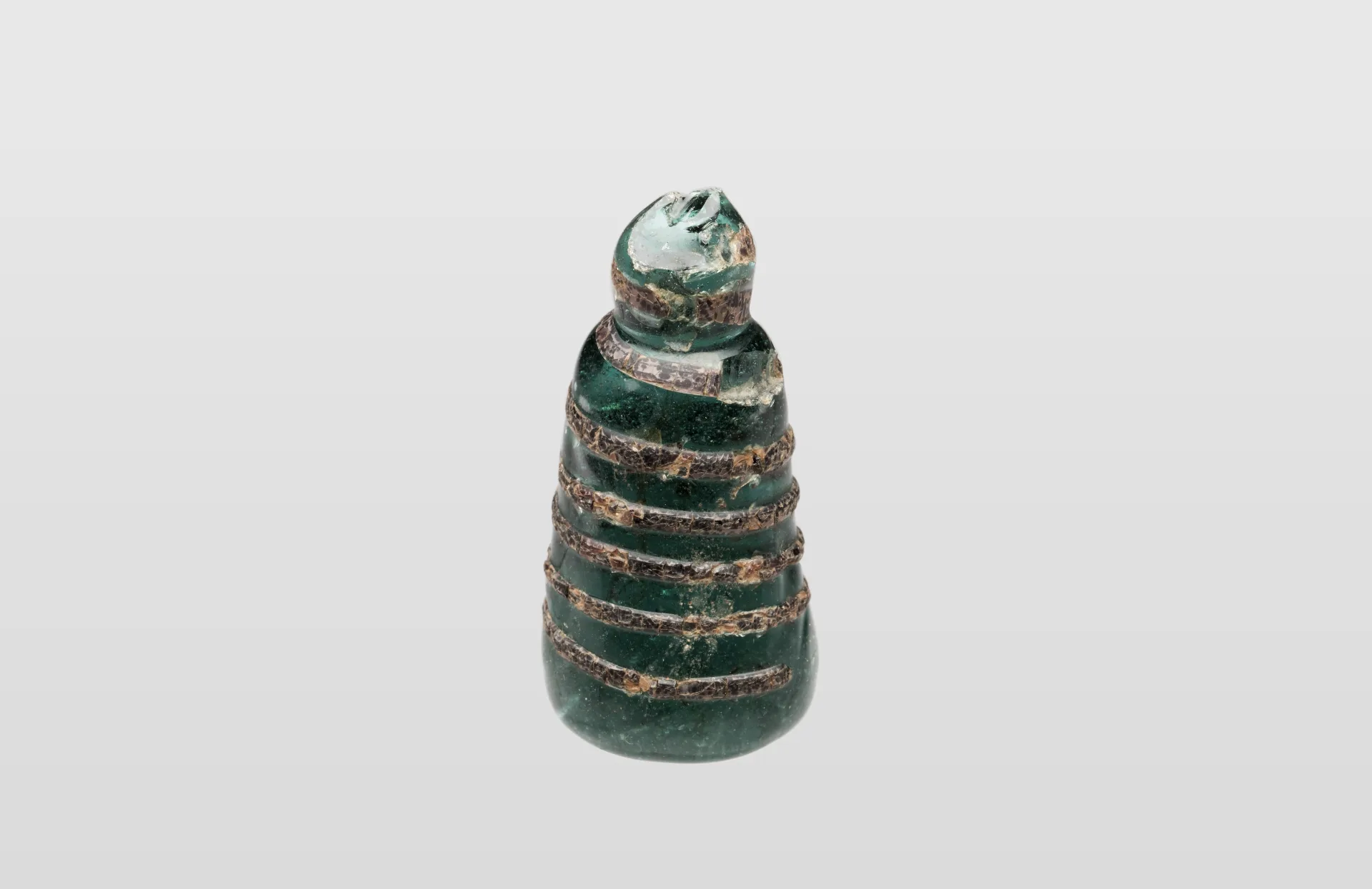 Glass chess piece