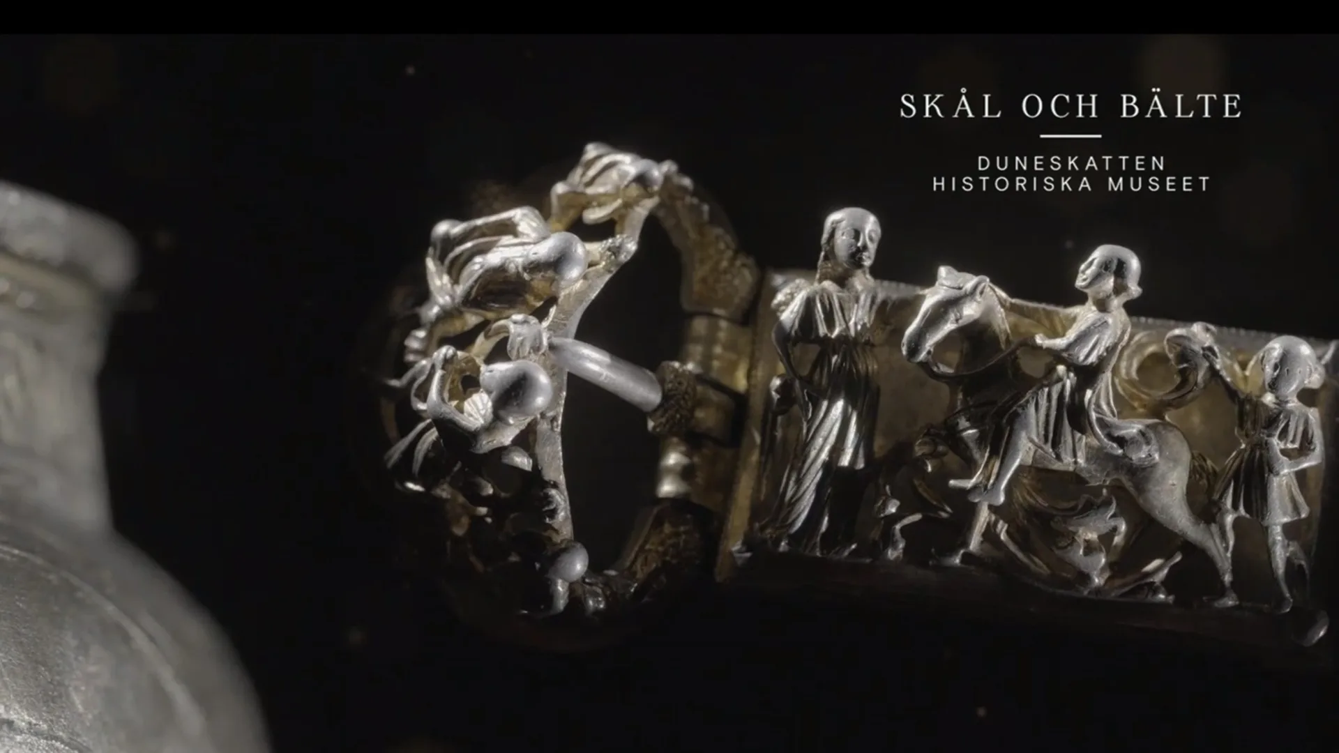 Detalj av ett bälte.