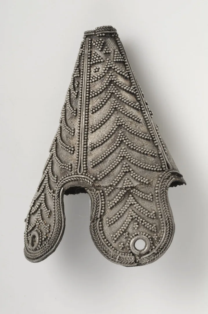 Silver mössdekoration