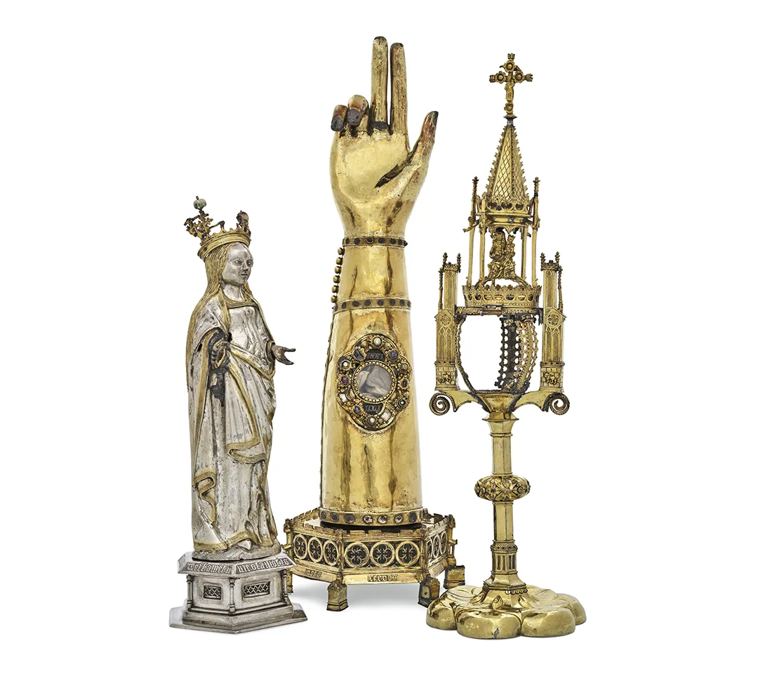 Föremål från Linköpingsskatten.