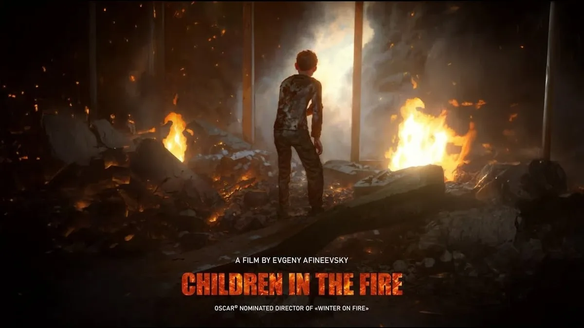 Children in the fire